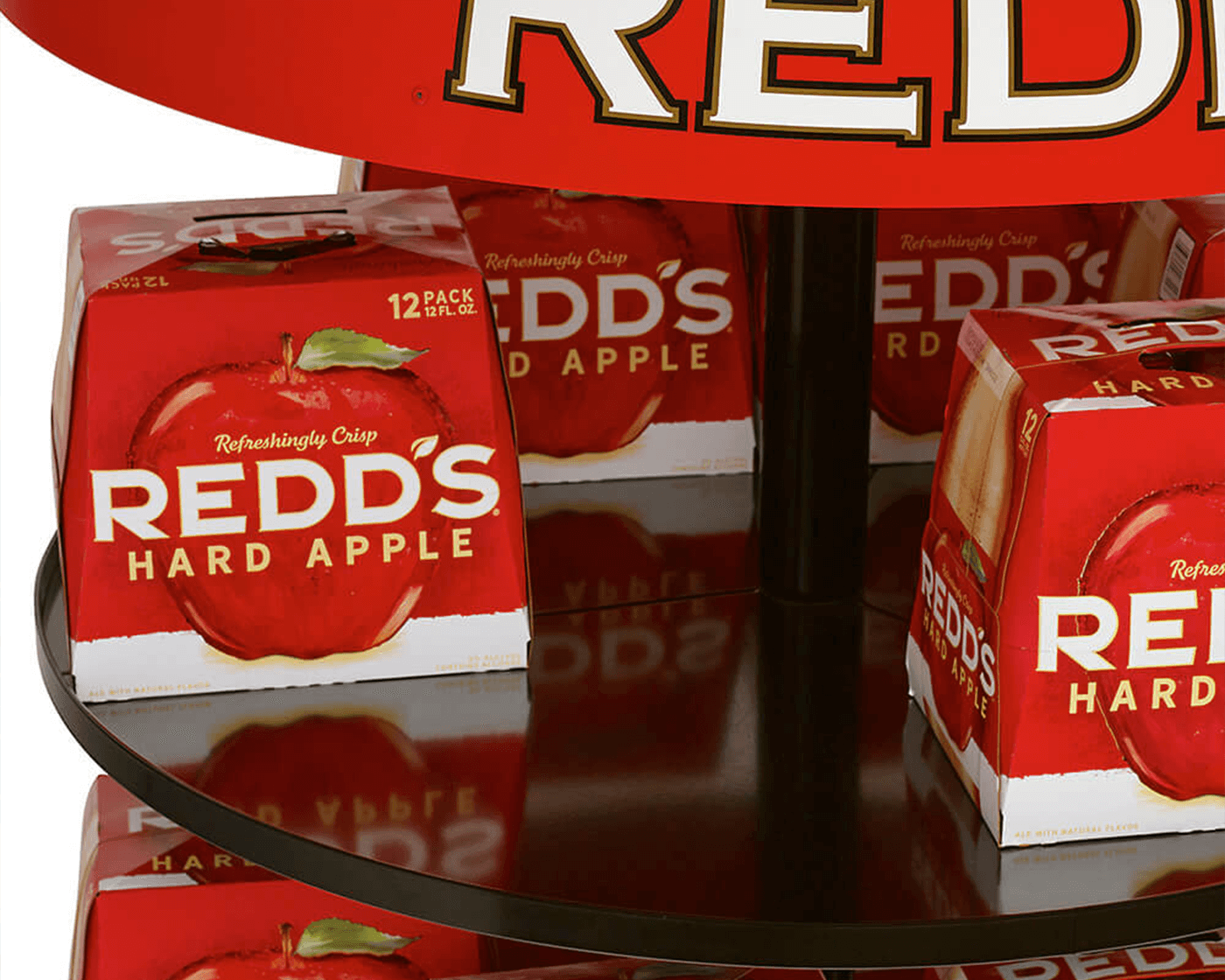 Redd's Hard Apple modular display