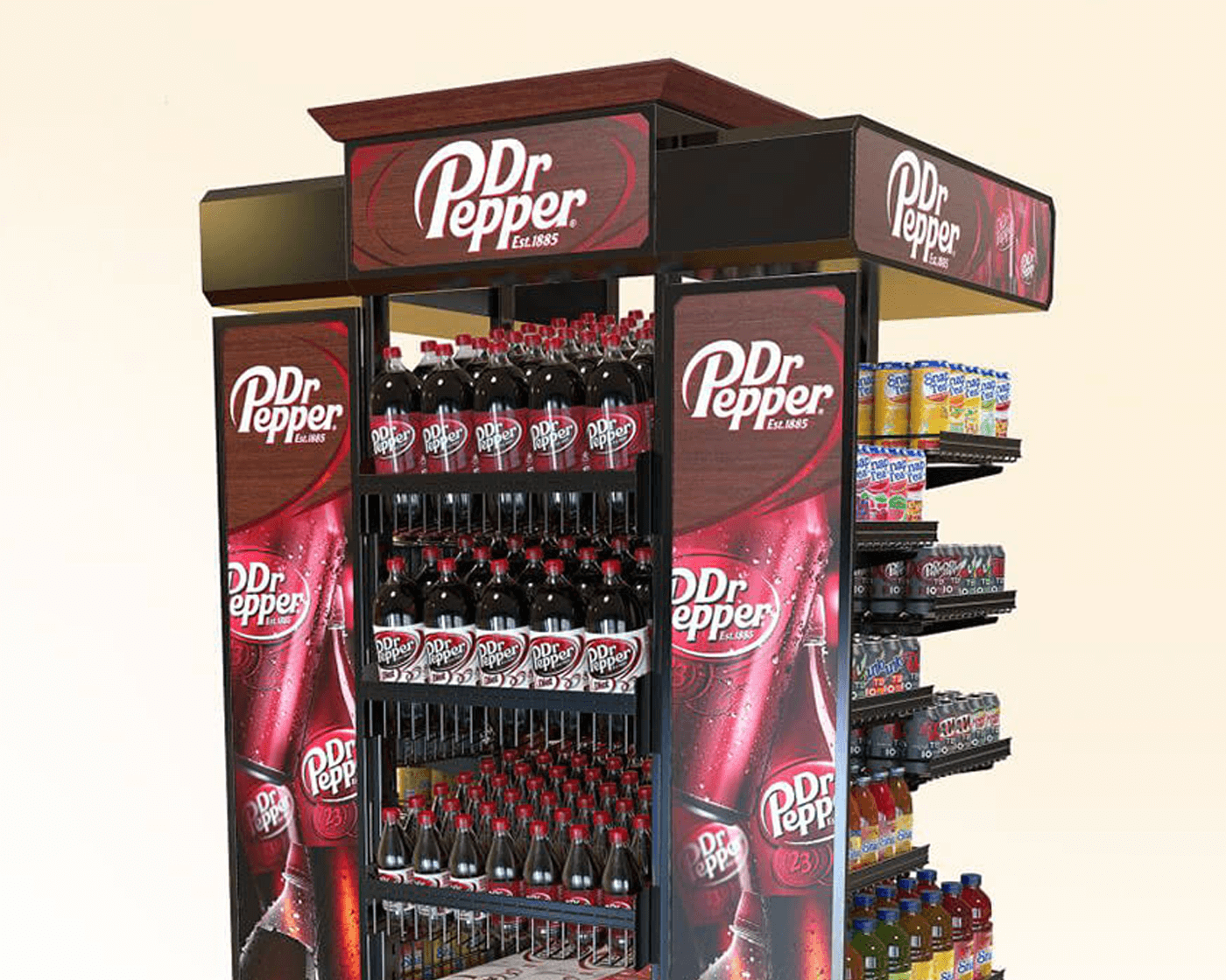 POP Display for Dr. Pepper