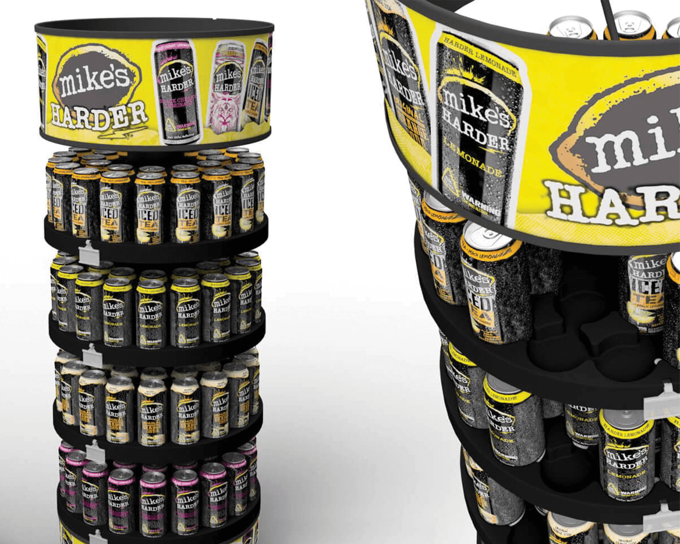 Mike's Hard Lemonade retail display 