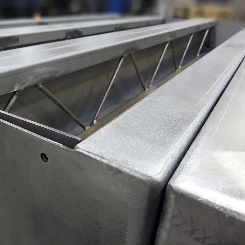 Sheet metal structure